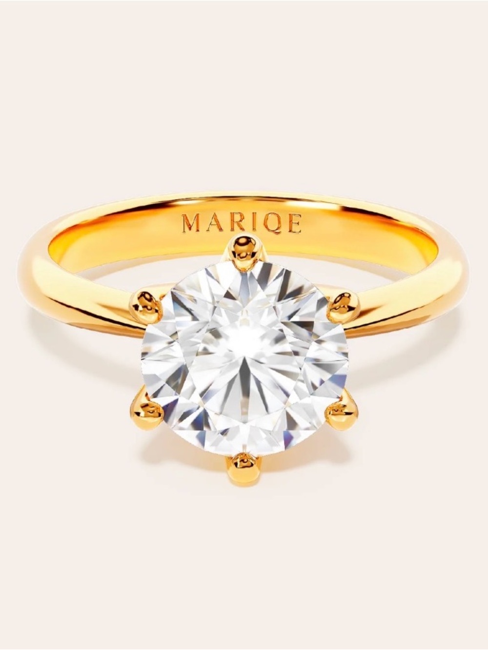 2 carat Solitaire Engagement Ring